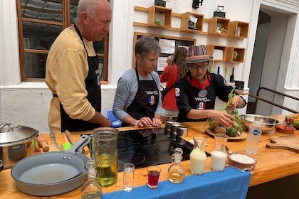 Quito Private & All-inclusive Cooking Class with Certified Chef