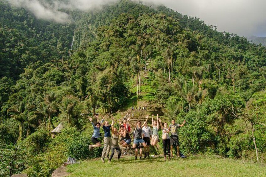 The group in the Lost City