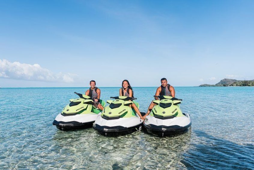 Beginner or advanced Jet Ski driver? We adapt the tour to your level 