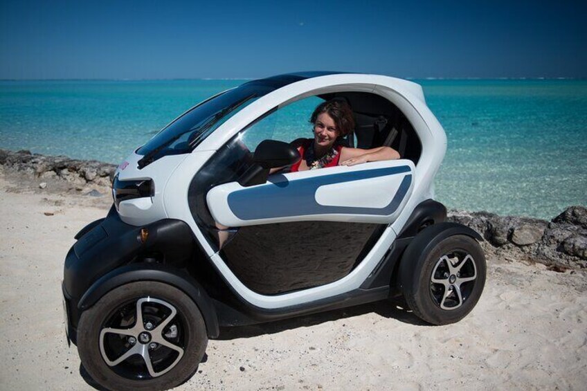 Twizy in Matira