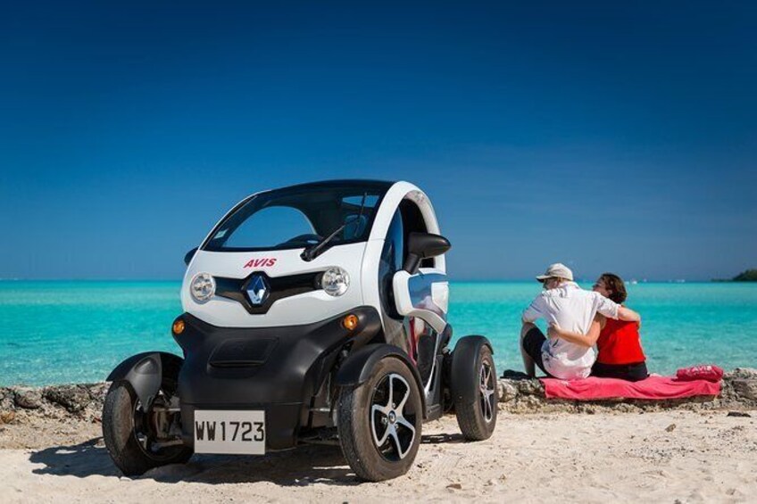 FullDay Private Bora Bora Electric Car Hire