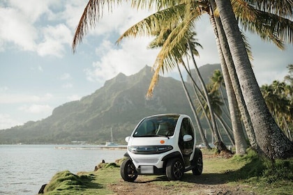 Location de voiture électrique privée pour une journée à Bora Bora