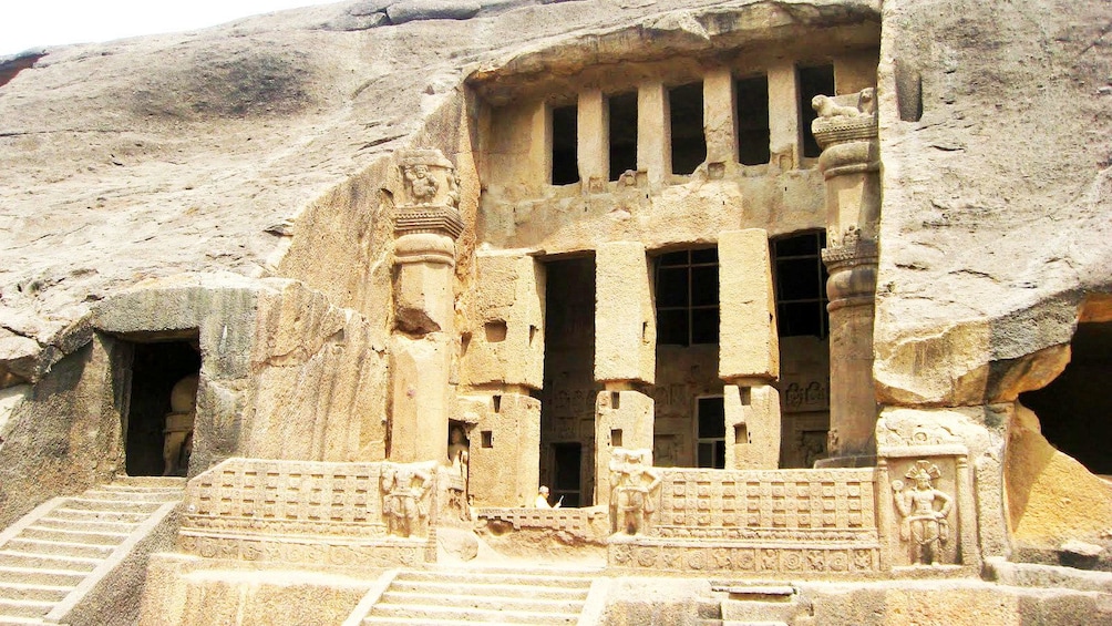 Entrance to the Kanheri Caves