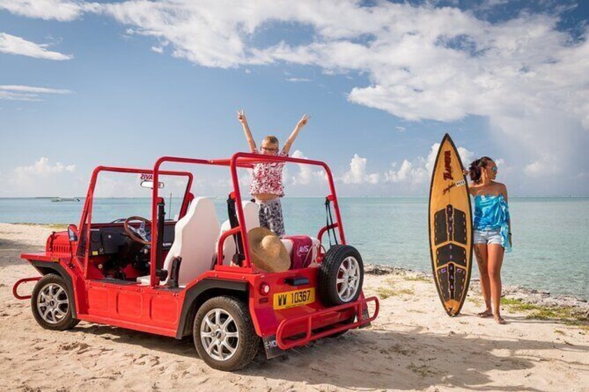 Full-Day Private Bora Bora Electric e-Moke Rental