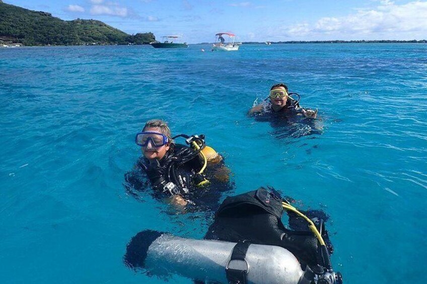 Bora Bora Scuba Diving: Private Intro or Certified One Tank Dive