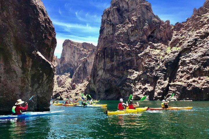 las vegas kayak tour of horseshoe bend