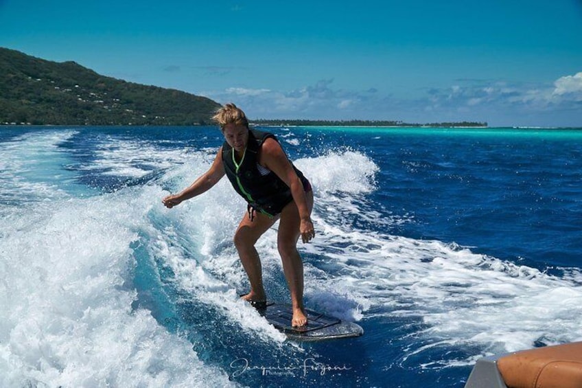 Epic fun on the surface of the lagoon