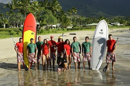 Kauai Leer surfen GROEP voor 2/Privé voor 3/Privé voor 4 (je eigen mensen)