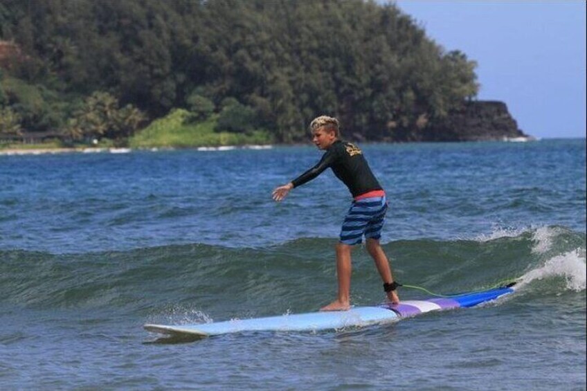 Kauai Learn to Surf Lesson - Private. Adult
