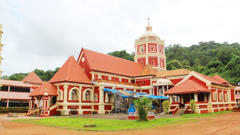 visiting the Shri Shantadurga Temple in Goa