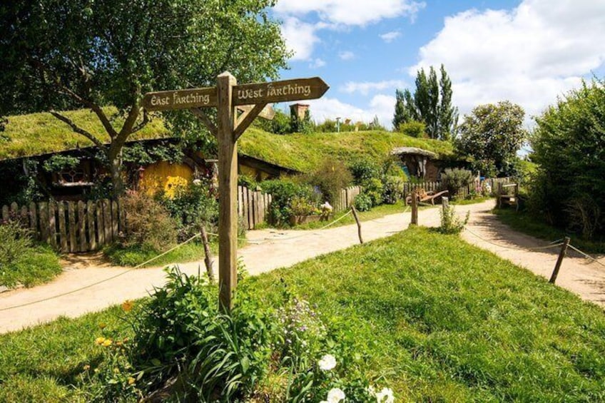 Show item 1 of 9. Small group tour from Auckland to Hobbiton Movie Set in a Luxury Van