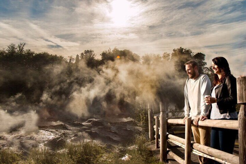 Te Puia & Hells Gate incl. Mud Spa Experience Private Tour