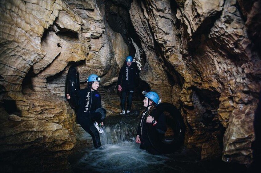 Black Labyrinth Waitomo Black Water Rafting Adventure Experience