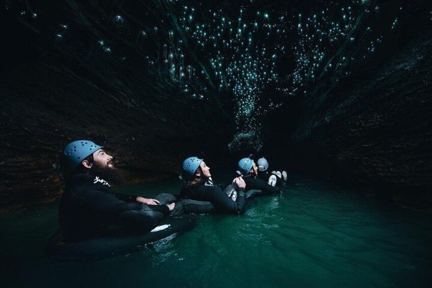 Black Labyrinth Waitomo Black Water Rafting Adventure Experience