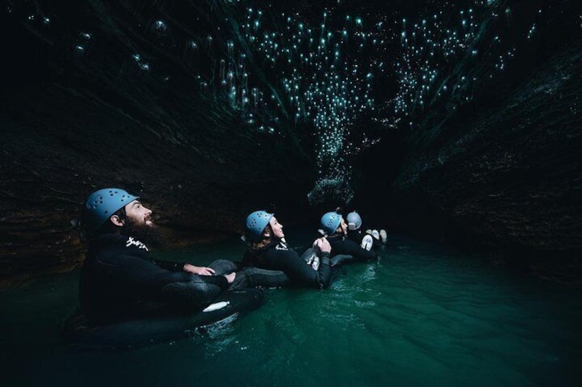 Black Labyrinth Waitomo Black Water Rafting Adventure Experience