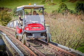 Rail and River Run - Rail Cart and Jet Boat Tour