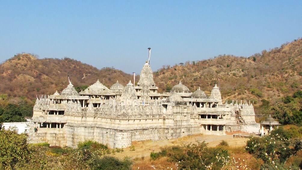 ornate building in india