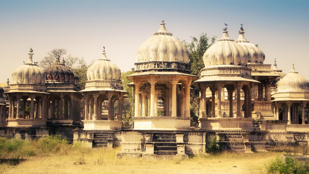 ornate building in india