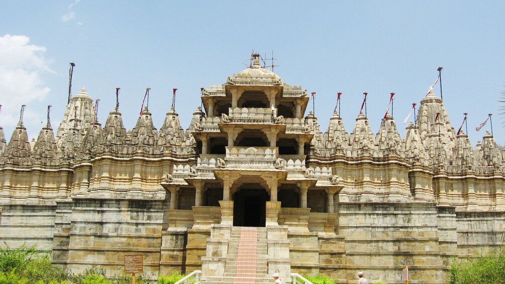 ornate building in india