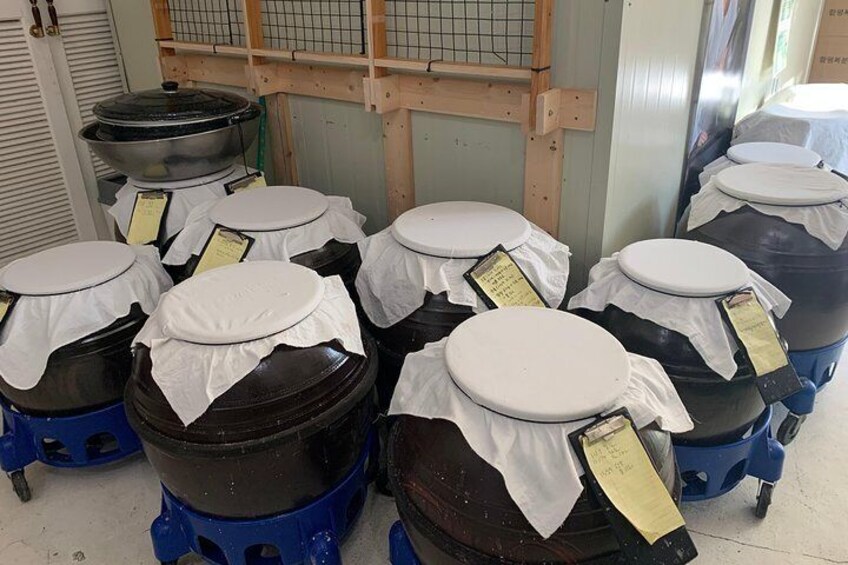 You also can learn how you can brew of Korean 'Sool'.