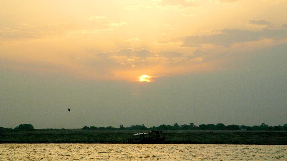 sunset view in india