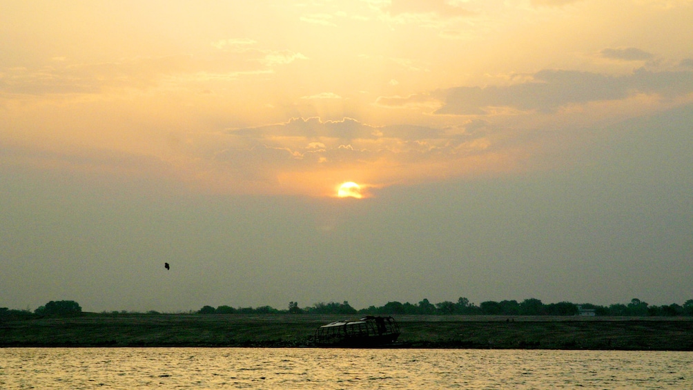sunset view in india