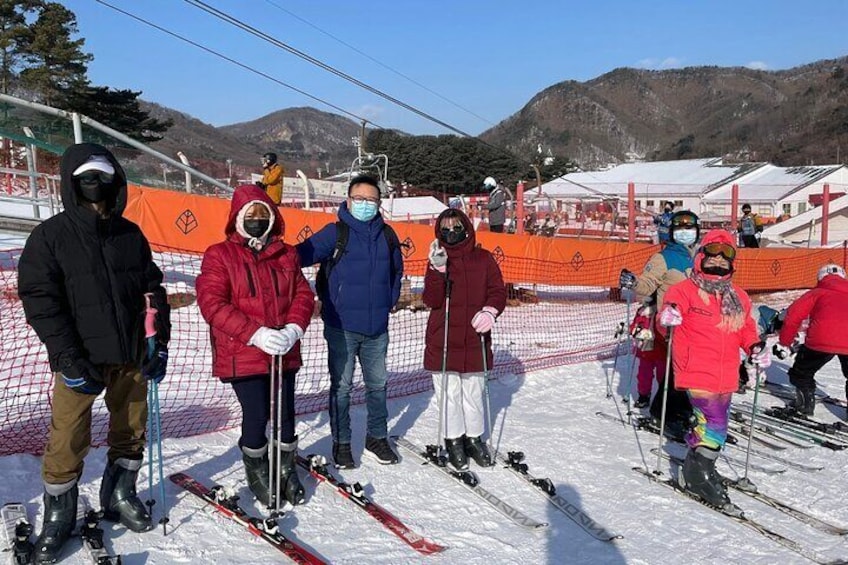 Enjoy Snow Tour From Seoul to Jisan Resort