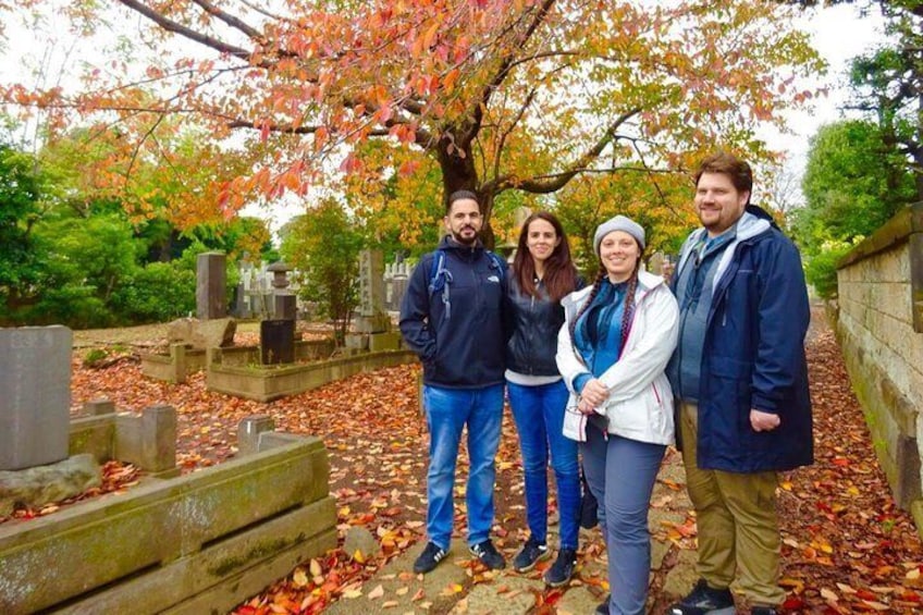 Autumn at Yanaka cemetery