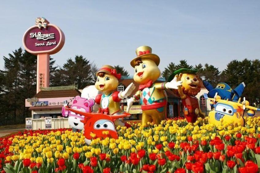 Seoulland Theme Park Discount Tickets - Luna park(서울랜드 자유이용권)