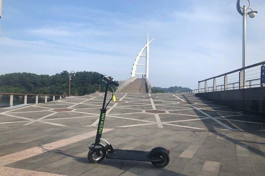 Jeju Kickscooter Fun & Exciting Riding by Seashore