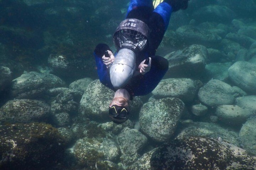 Small-Group Underwater Scooter Experience in Clovelly