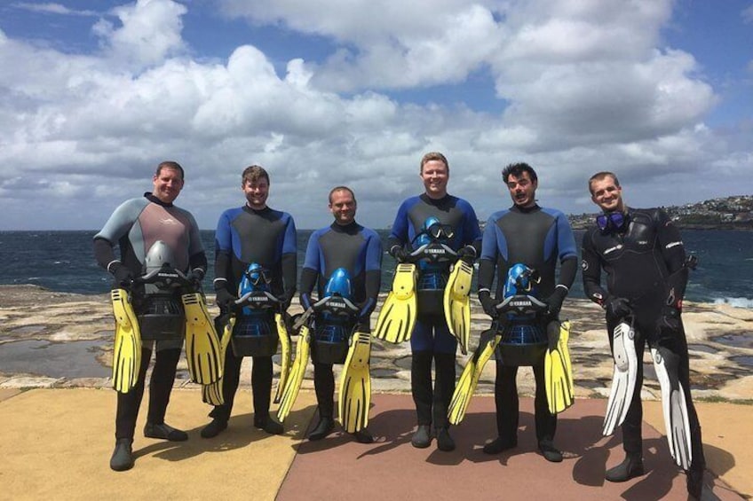 Small-Group Underwater Scooter Experience in Clovelly