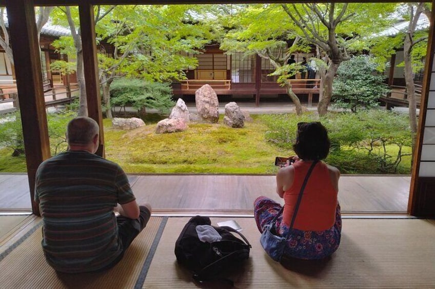 Zen garden at Kenninji