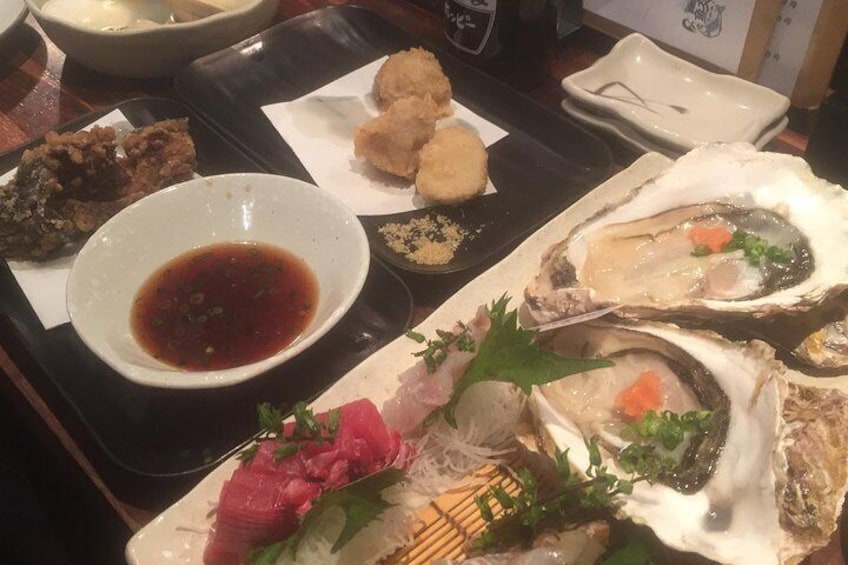 fresh seafood, Sashimi is ready for you!