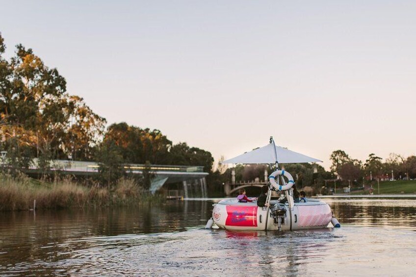 BBQ Buoys for 6p on River Torrens