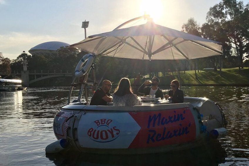 Sunset BBQ Buoys cruise in Adelaide