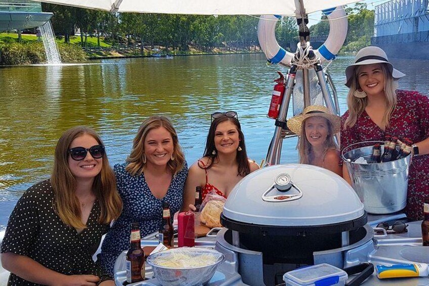 Bday with the girls on a Buoy