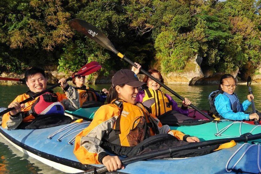 Kayak North Okinawa, customised and private tours