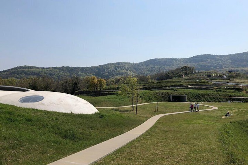 Private Scenic Cycling in Teshima Island includes Teshima Museum