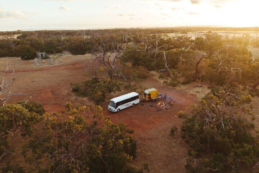 Camping at Mikkikra Station