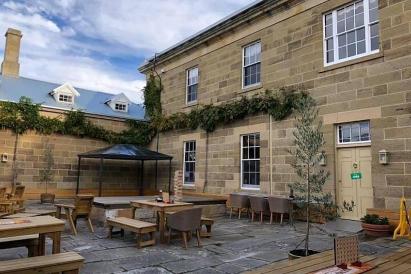 Dysart House courtyard