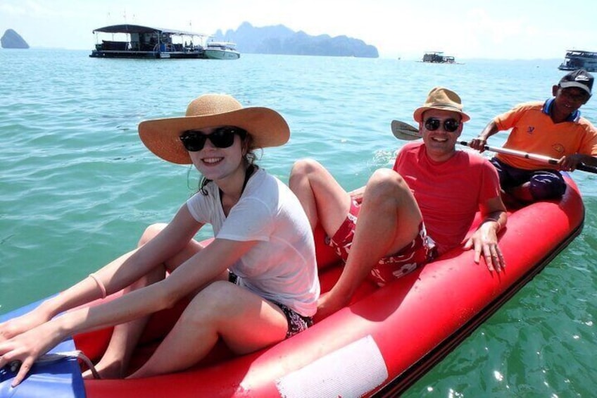 Canoeing in Hong Island