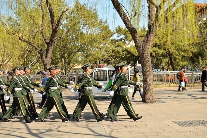 PLA at Tian'anmen Square