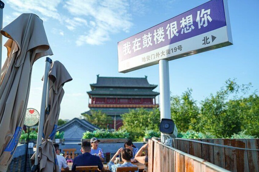 This hidden gem offers rooftop views of Beijing’s historic bell tower and serves local hotpot in traditional copper pots and filled with a clear broth that highlights the quality ingredients.