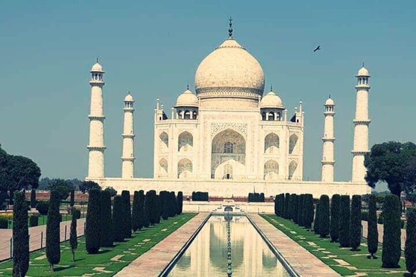  Bengaluru to Taj Mahal & Agra Fort Same Day Private Tour with Return Flights