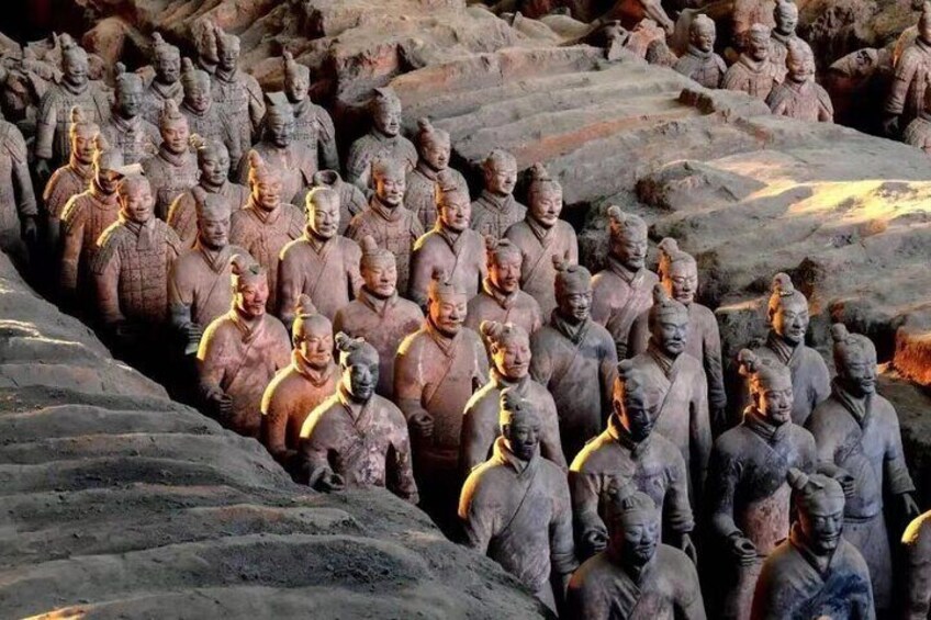 Beijing to Xi'an See Terracotta Warriors with Bullet Train Round Trip Transfer