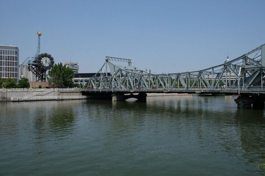 Liberation Bridge and the Century Clock