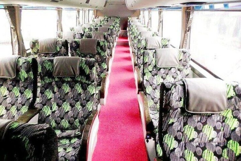 Small-group First Class bus to Kuala Lumpur, Malaysia
