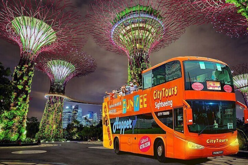 Gardens by the Bay 2 Domes with Avatar Plus Free FunVee 2 Hours Tour