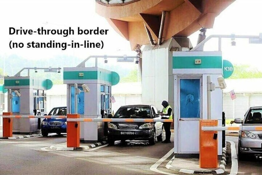 Drive-through Border, Malaysia